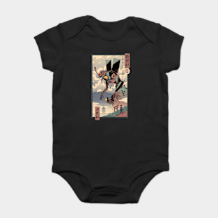 Evangelion Baby Bodysuit - EVA Ukiyo-e by Vincent Trinidad Art